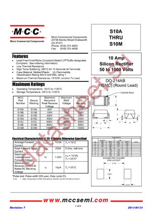 S10M-TP datasheet  